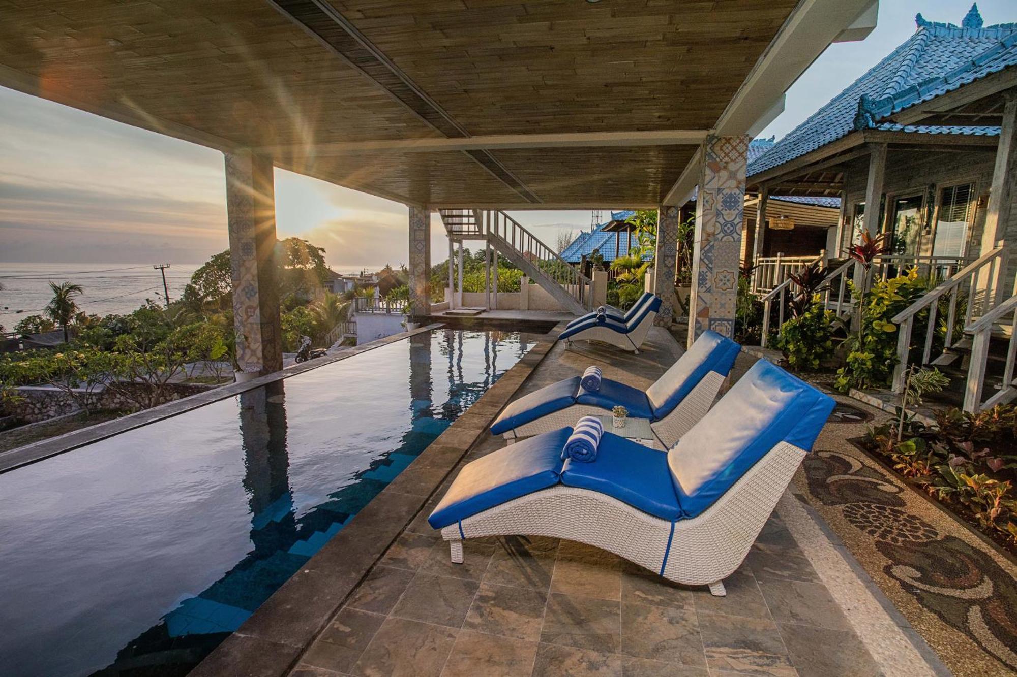 Nusa View - Oceanfront Rentals Нуса-Лембонган Экстерьер фото